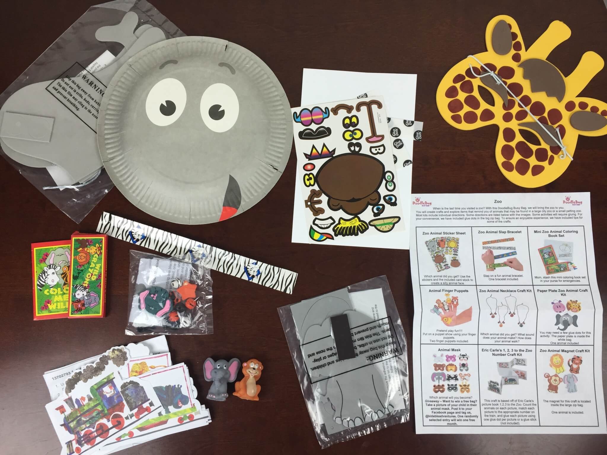 August Doodlebug Busy Bags Subscription Review