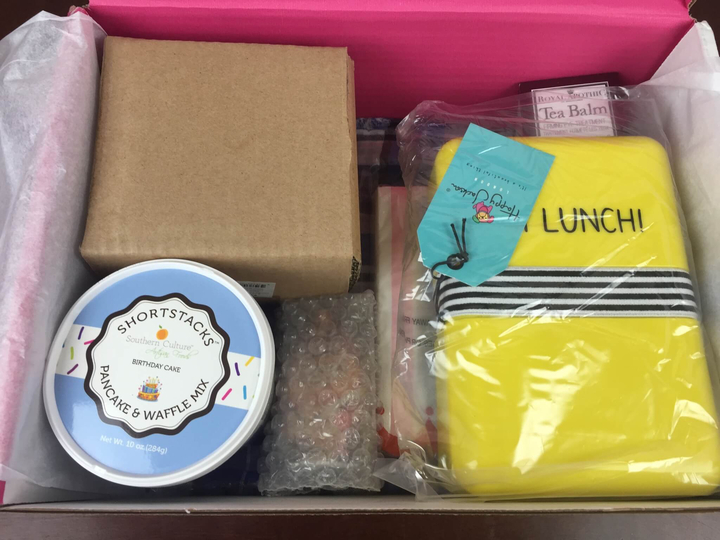 popsugar must have box august 2015 unboxing