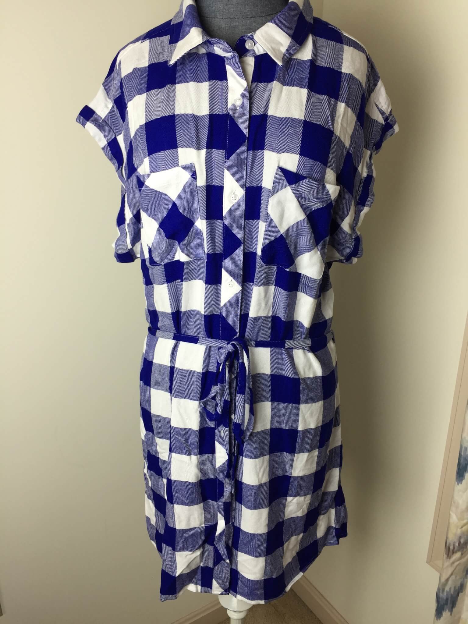 daily look elite august 2015 Rails Brooke Button Down Tunic Dress
