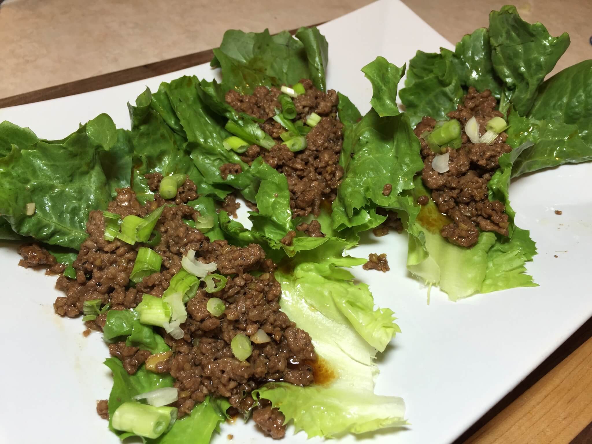 Asian Lettuce Cups