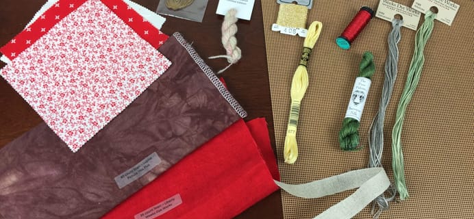 StitchyBox Cross-Stitch + Fiber Art Subscription Box Review & Coupon – July 2015