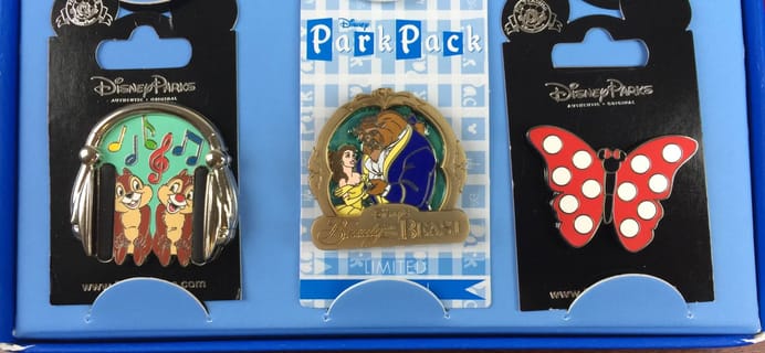 September 2015 Disney Park Pack: Pin Trading Edition Subscription Box Review + Subscription Available NOW!