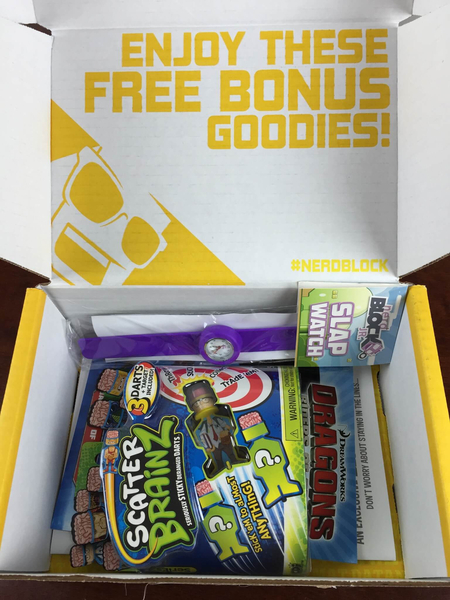 nerd block jr welcome block 2015 unboxing
