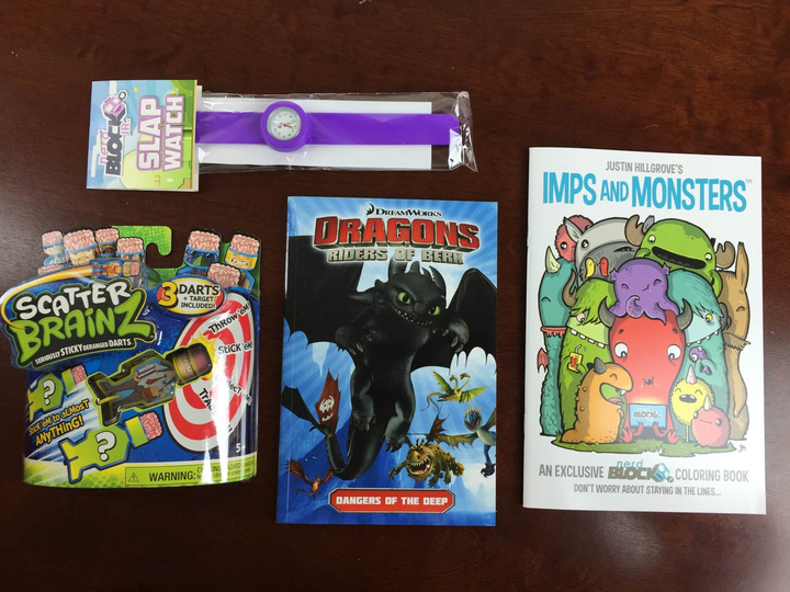 nerd block jr welcome block 2015 review