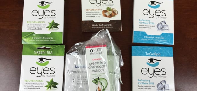 September ToGoSpa Society Subscription Box Review + Coupons + New Mini Box!
