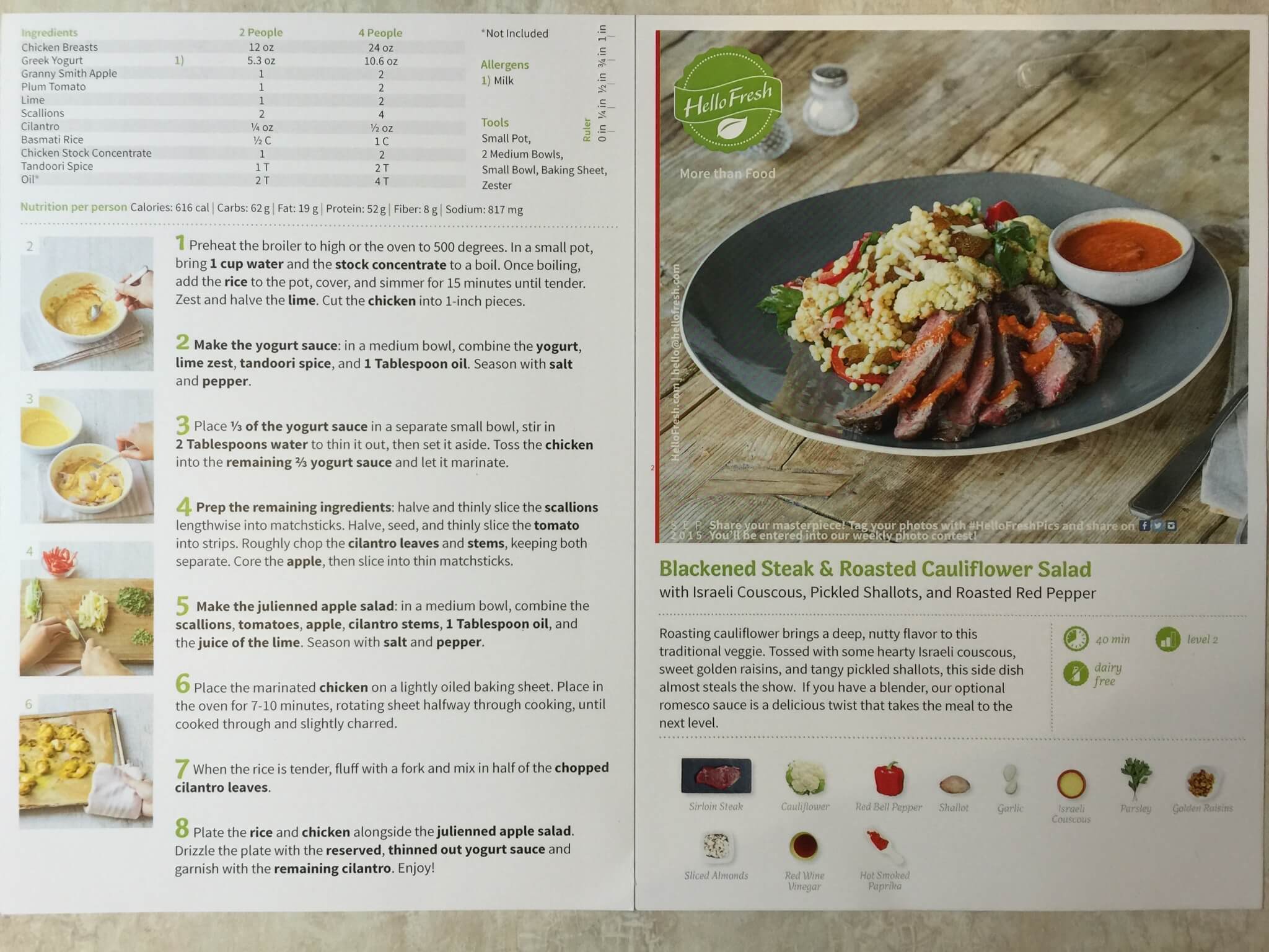 hello fresh instructions