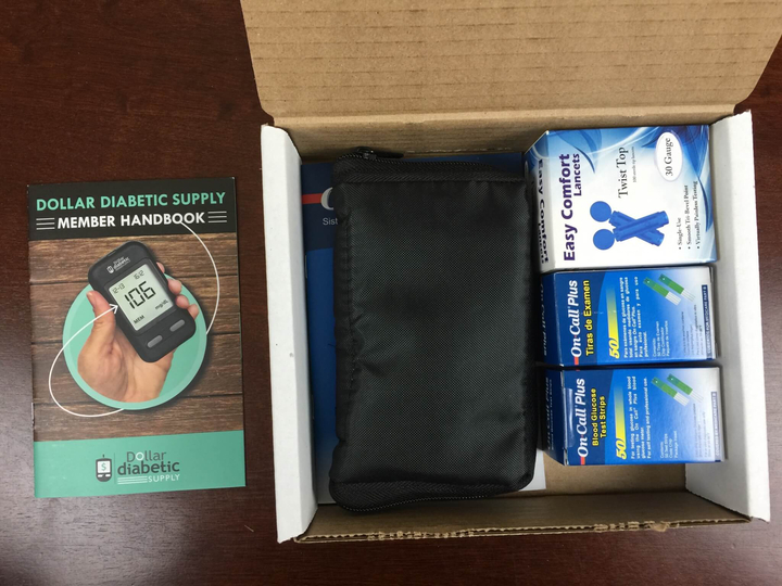 dollar diabetic supply intro unboxing