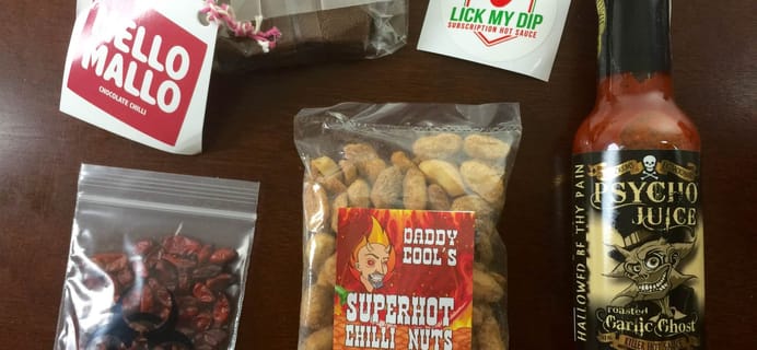 Lick My Dip Subscription Box Review & Coupon – August 2015