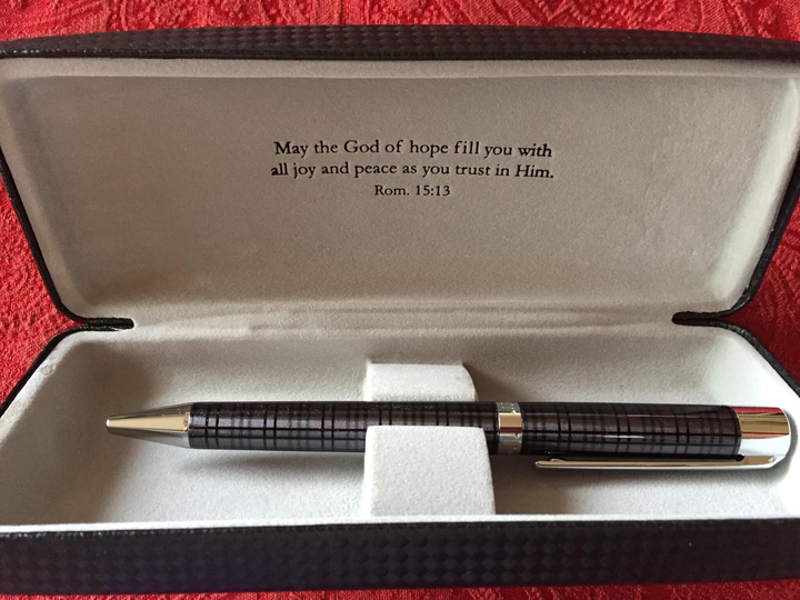 for the faithful august pen
