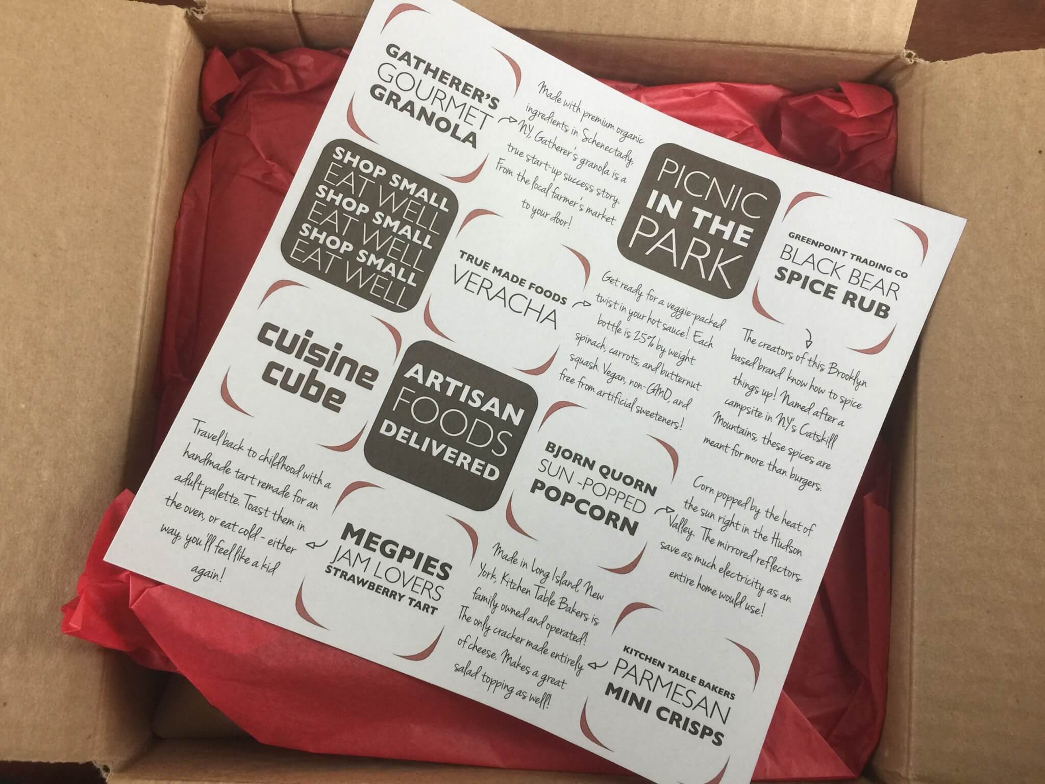 cuisine cube august 2015 unboxing