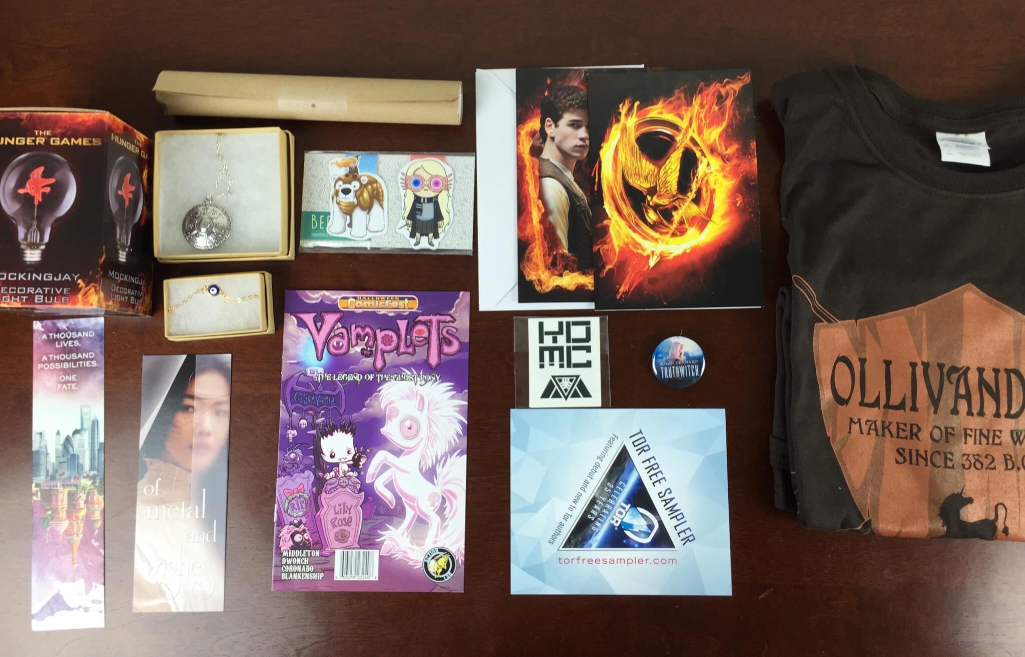 October 2015 FanMail Subscription Box Review