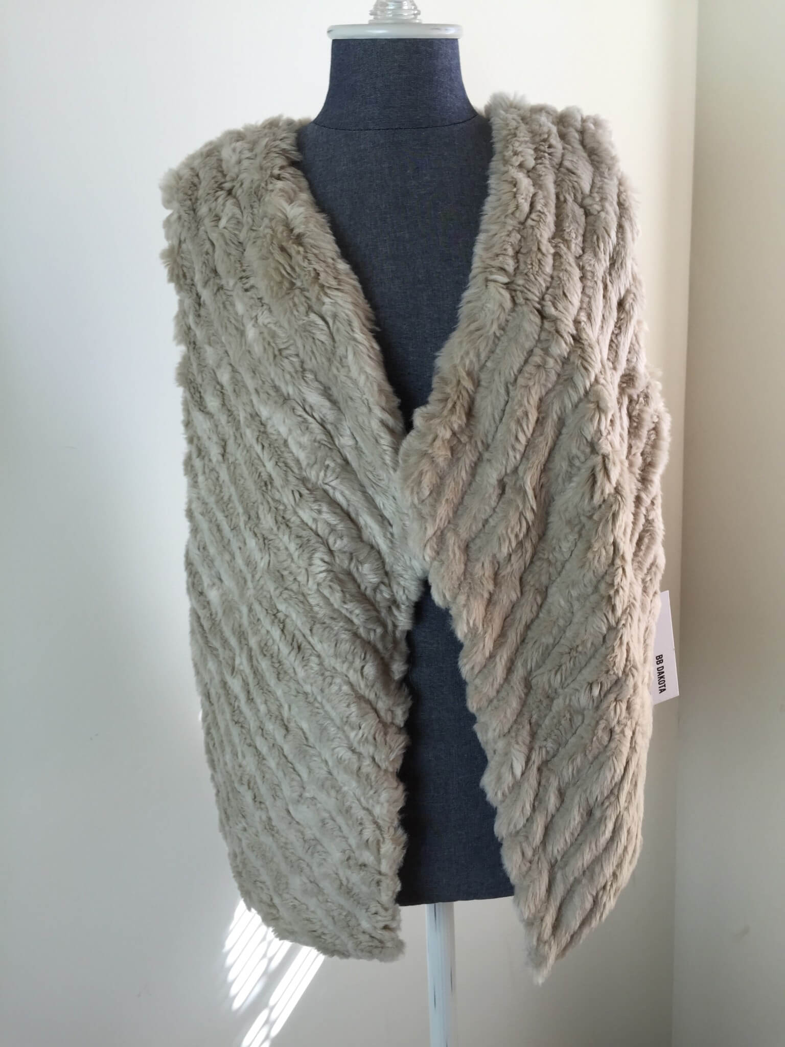 BB Dakota Keith Faux Fur Vest