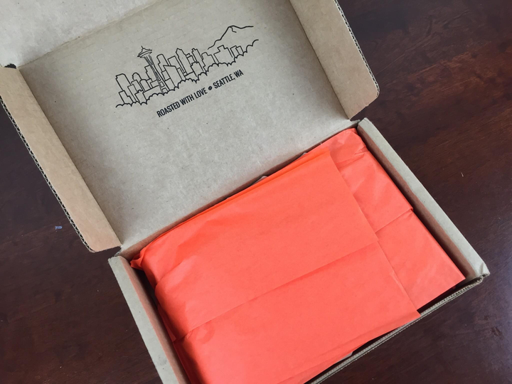 bean box seattle coffee sampler indonesia unboxing