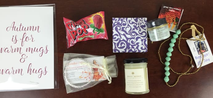 Mission Cute Subscription Box Review – October 2015
