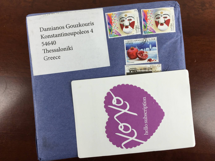 greekpack october 2015 box