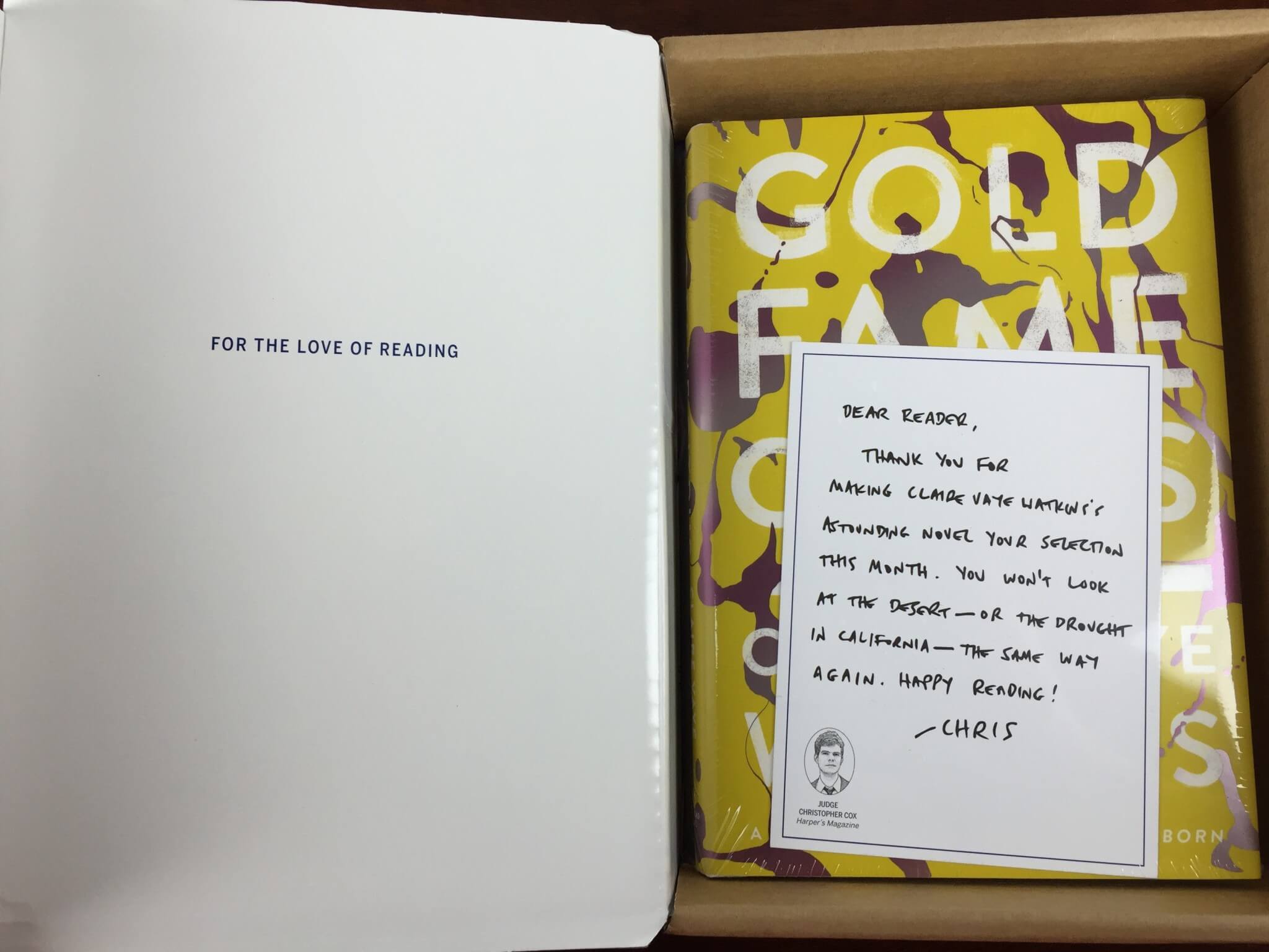 book of the month october 2015 unboxing