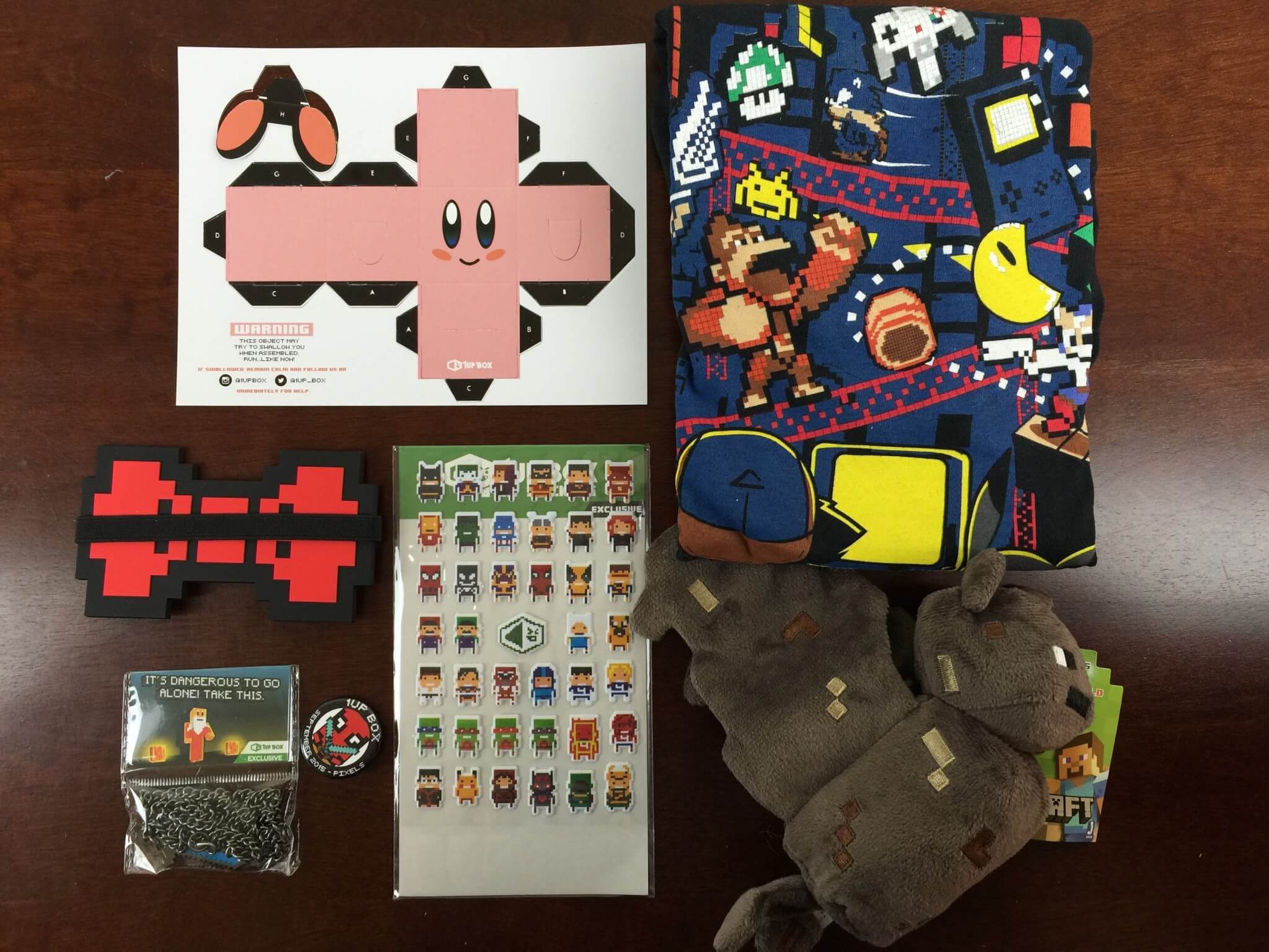 1Up Box September 2015 Subscription Box Review + Coupon + October 2015 Spoilers