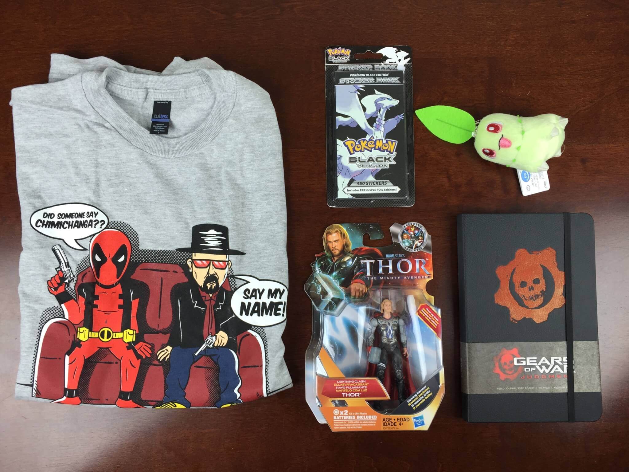 geek me box october 2015 review