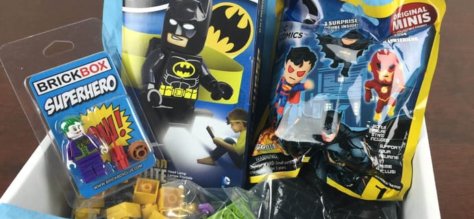 BrickBox November 2015 Lego Themed Subscription Box Review