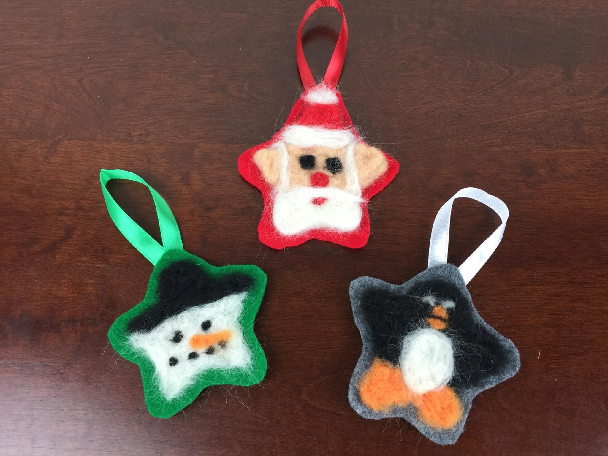 Doodle Crate Felted Ornaments Review & Coupon