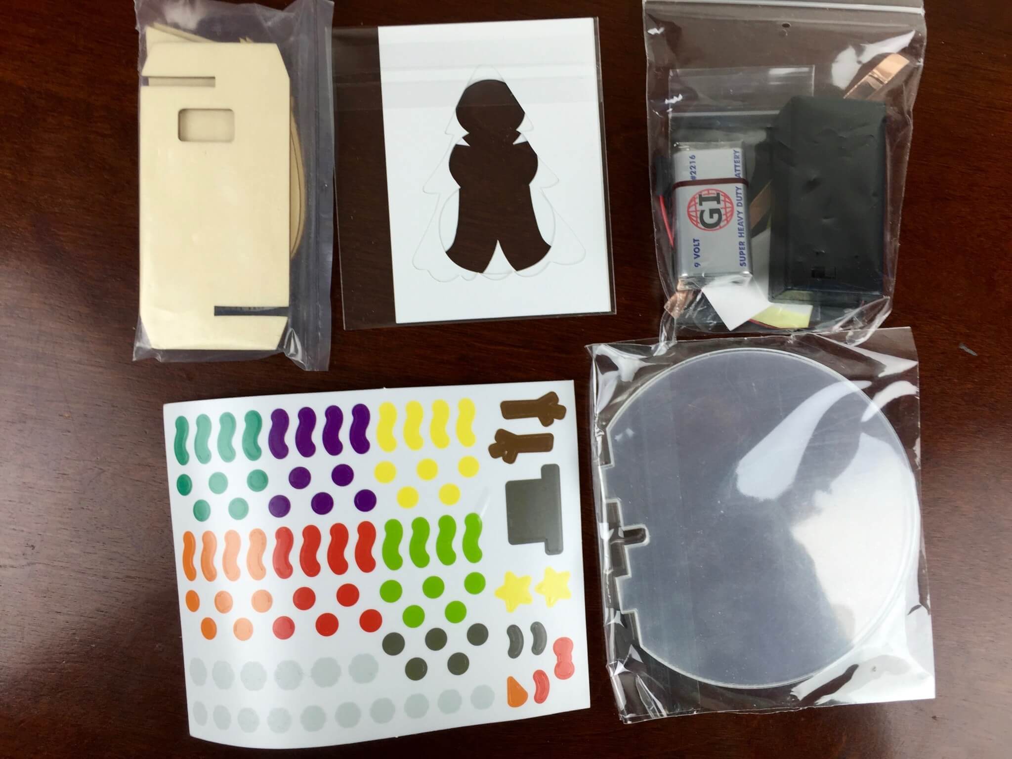 Tinker Crate LED Holiday Luminary supplies