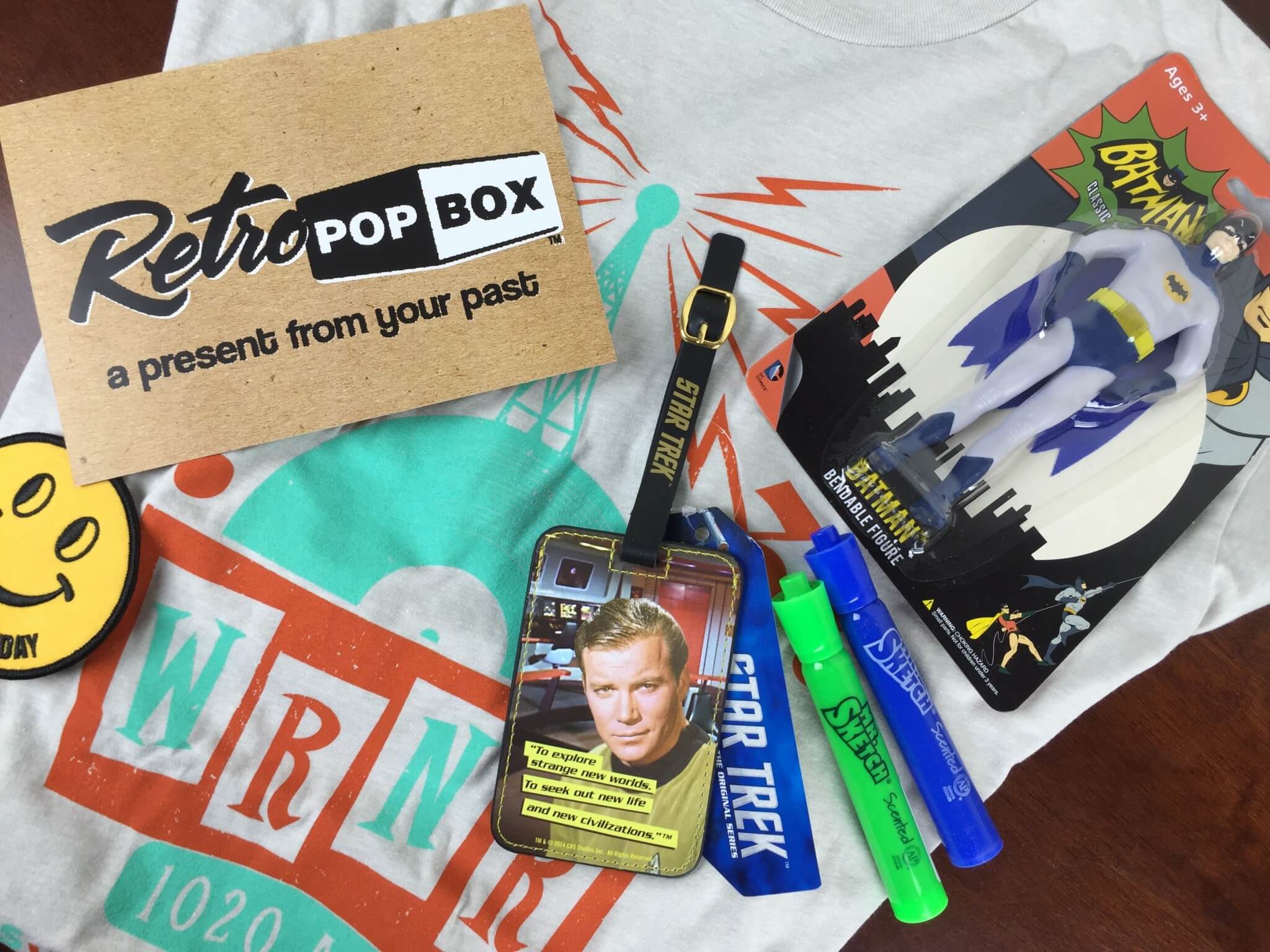 Retro Pop Box Subscription Box Review & Coupon – November 2015 60’s Box