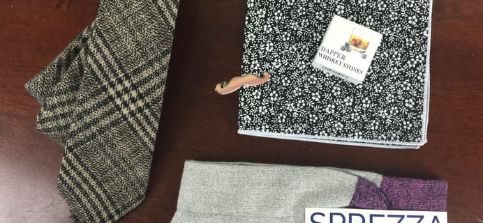 SprezzaBox November 2015 Men’s Subscription Box Review + Coupon