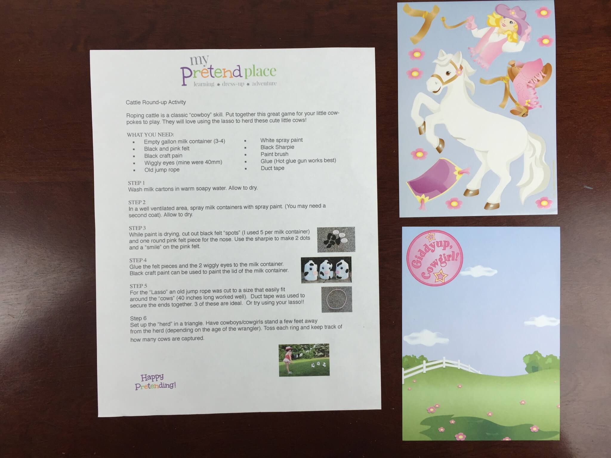 my pretend place cowgirl month 2 review