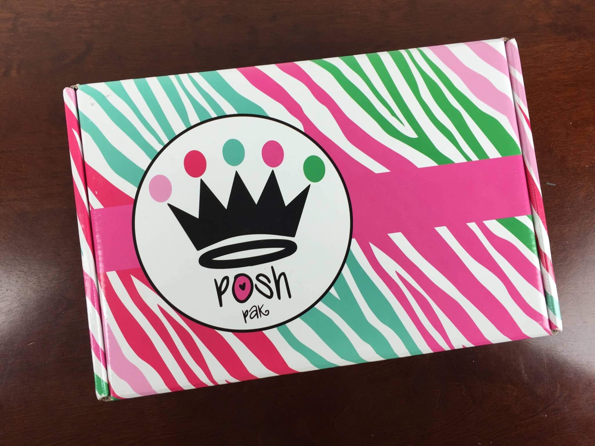 poshpak november 2015 box