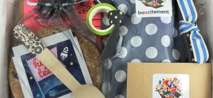 Boxcitement Subscription Box Review – October 2015