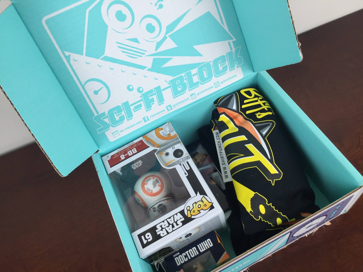 sci-fi block november 2015 unboxing
