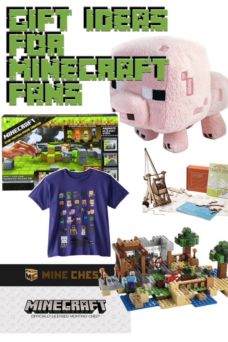 Holiday Gift Guide for Minecraft Fans, Fanatics, and Addicts!