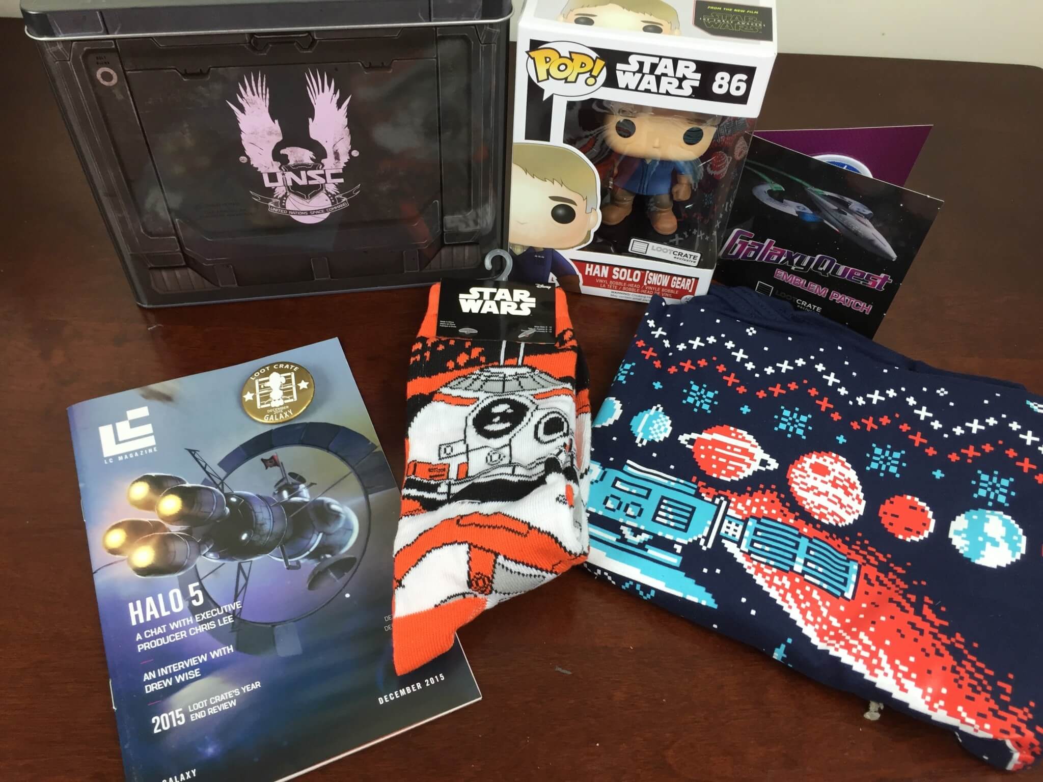 コレクション Loot Crate Gaming December 2016 Space Loot Crate December 2015 Review + Coupons - GALAXY - Hello