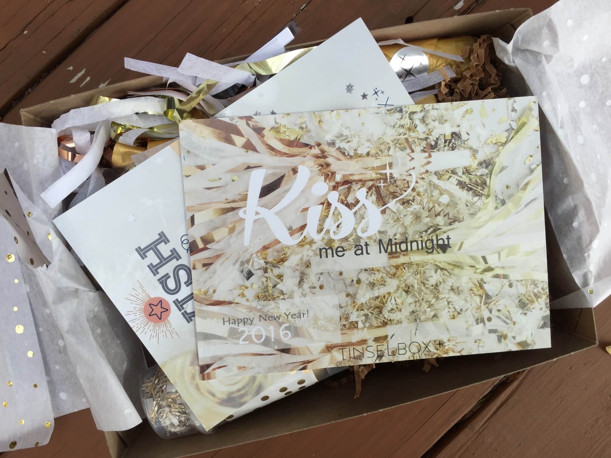Tinselbox January 2016 unboxing 2