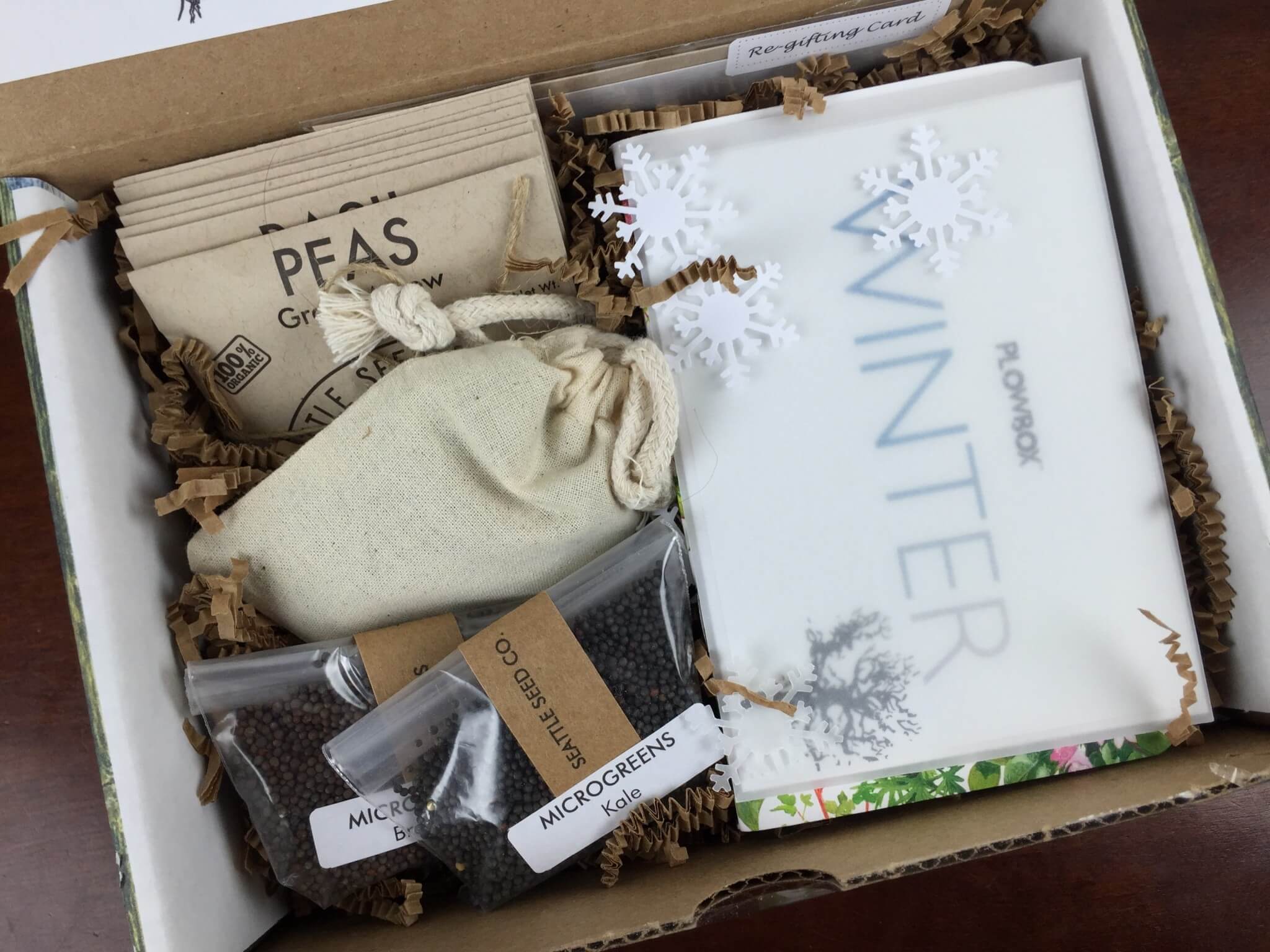 Plowbox Winter 2015 Gardening Subscription Box Review + Coupon