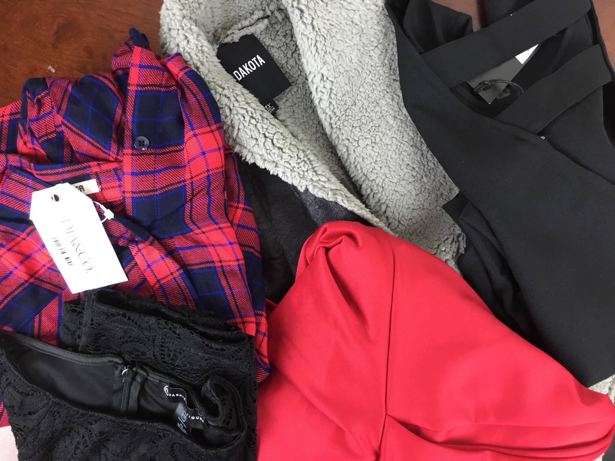 Dia & Co Plus Size Personal Styling Subscription Review – December 2015