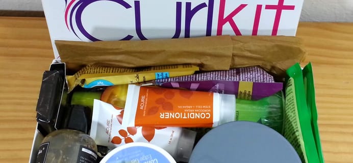 CurlKit December 2015 Subscription Box Review & Coupon