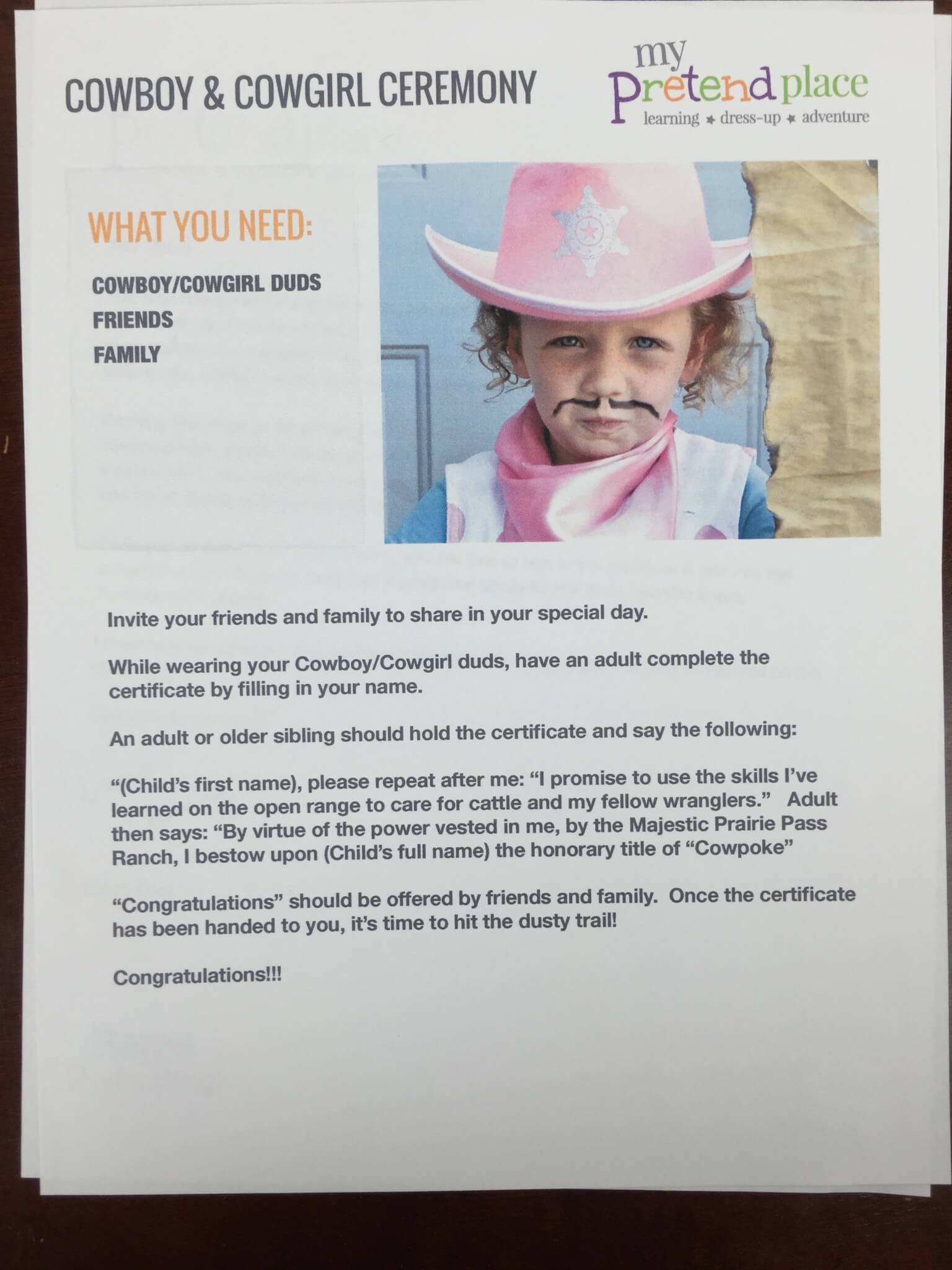 my pretend place cowgirl month 3  IMG_1982