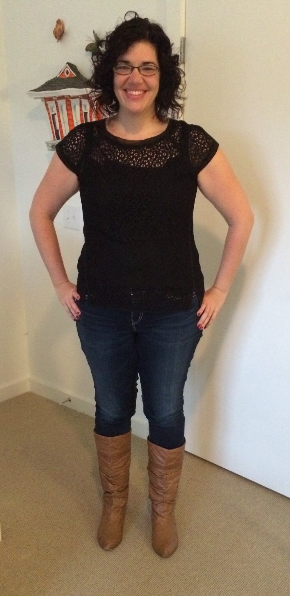 Yuli Lace Cap Sleeve Blouse