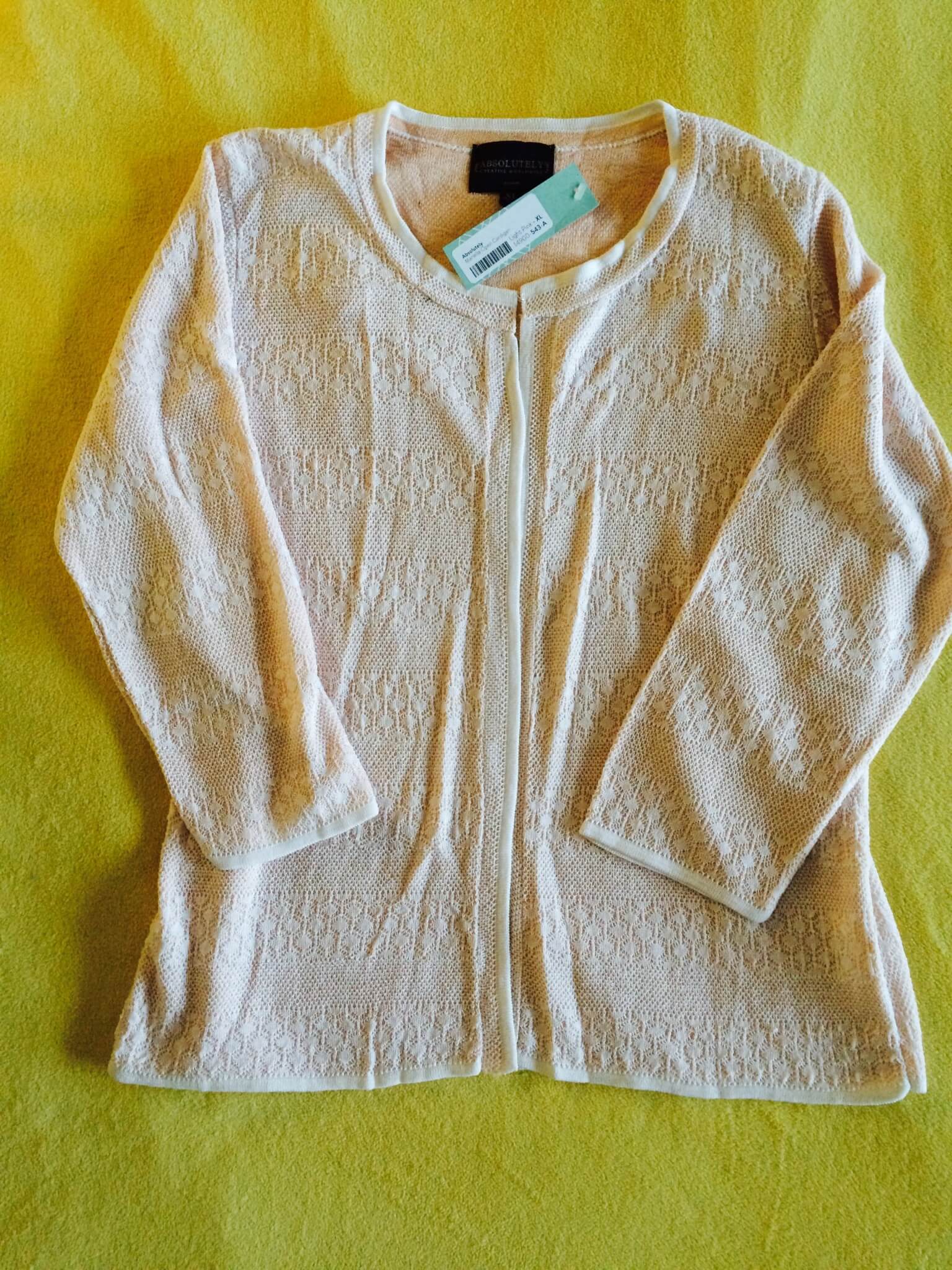 Mariella Cardigan Lying Flat