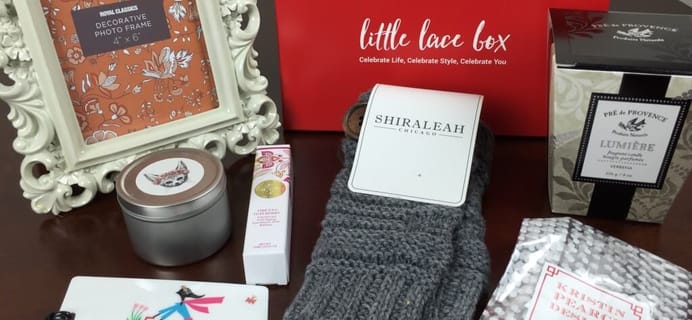 Little Lace Box December 2015 Review & Coupons