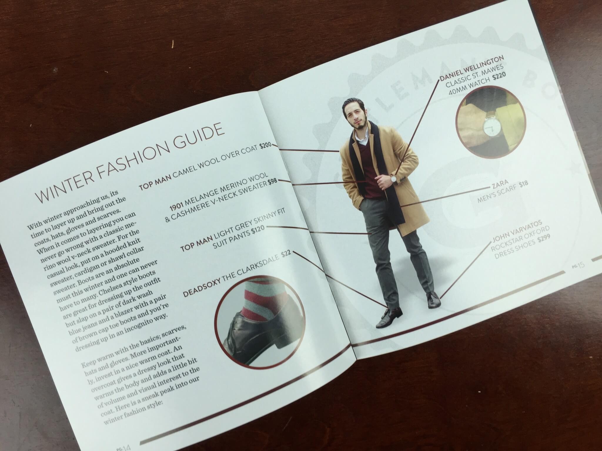 Gentleman's Box December 2015 style tips
