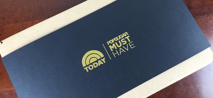 POPSUGAR Must Have Today Show Special Edition Box Review