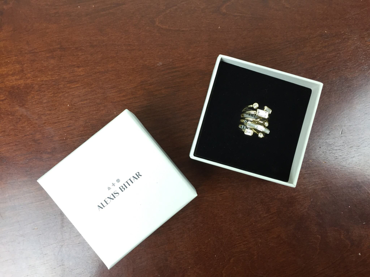 zoe report box of style winter 2015 alexis bittar ring
