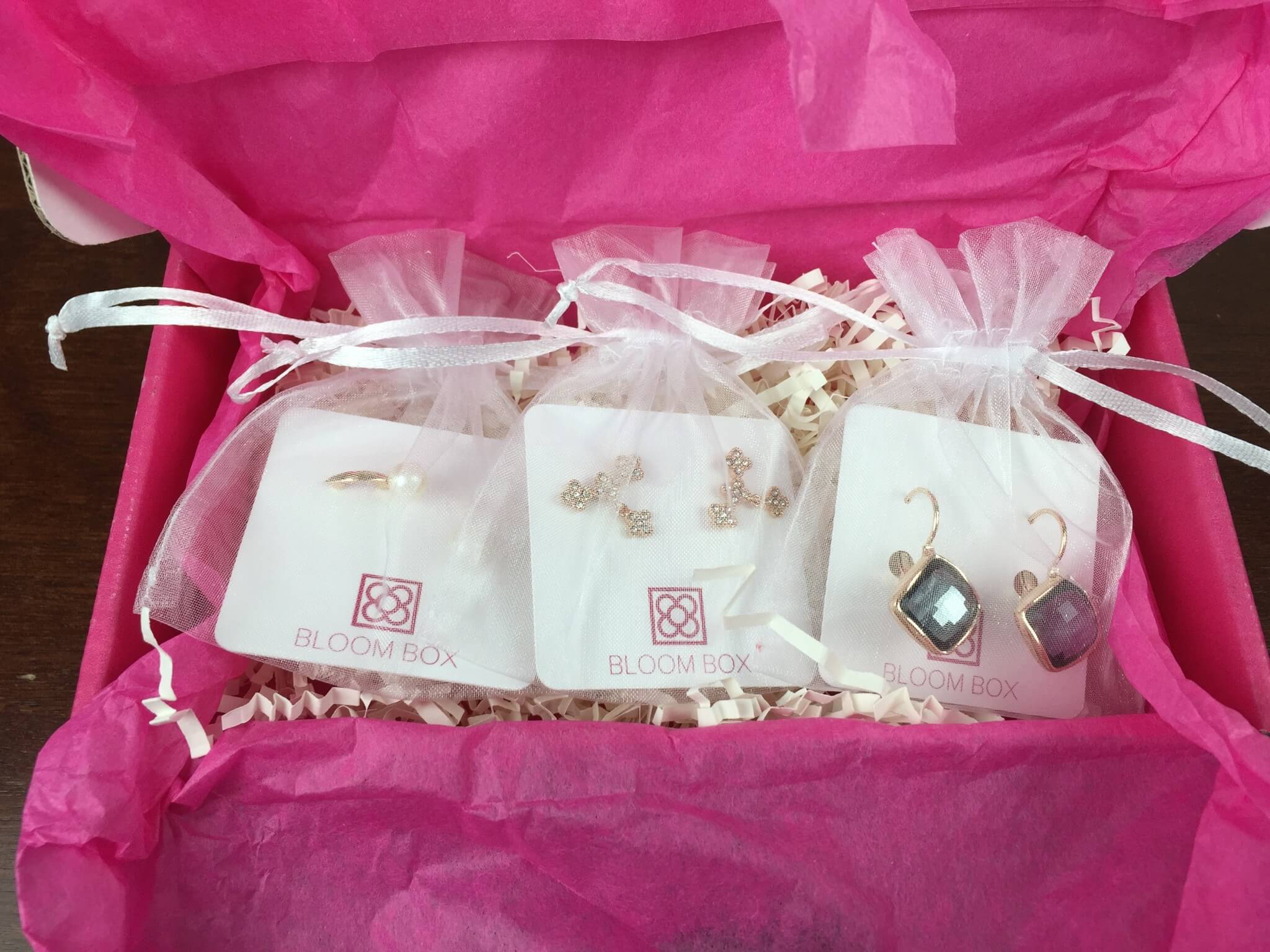 Bloom Box December 2015 earrings