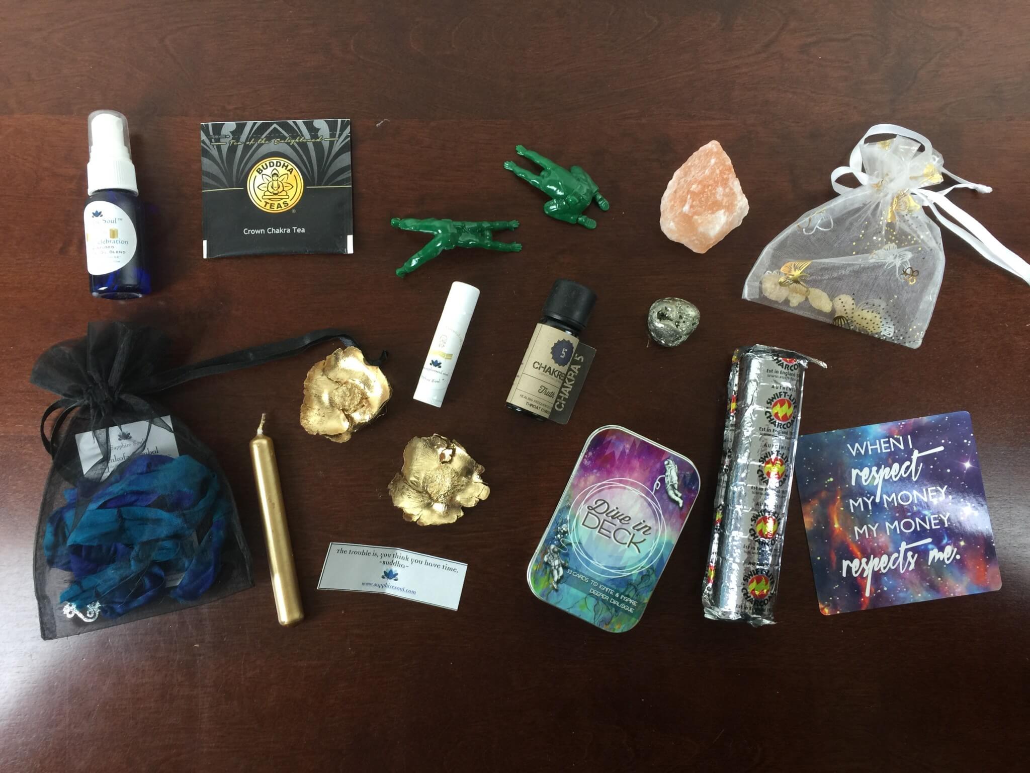 Sapphire Soul December 2015 Subscription Box Review & Coupon