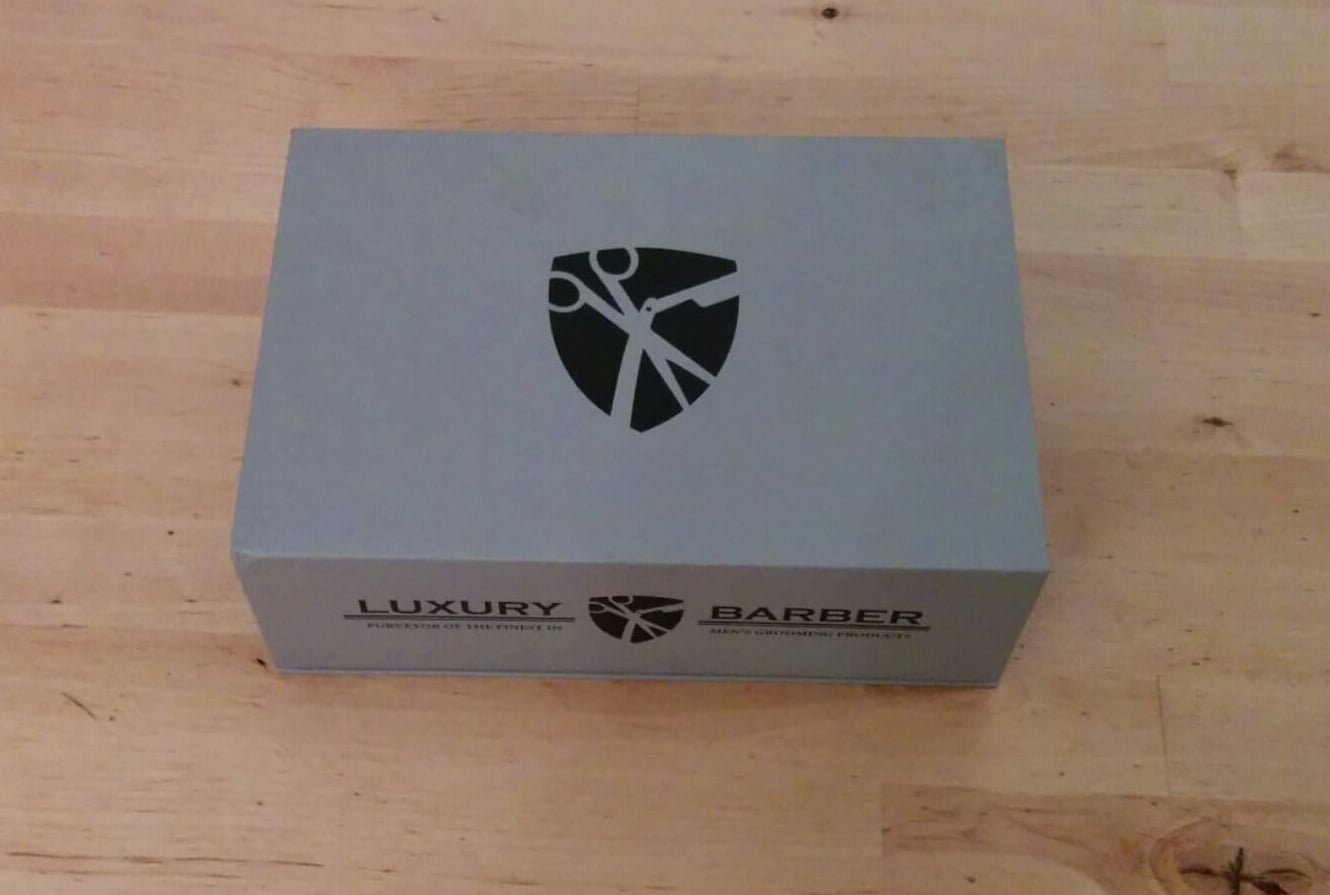 Luxury Barber Box Club Review, December 2015 Edition