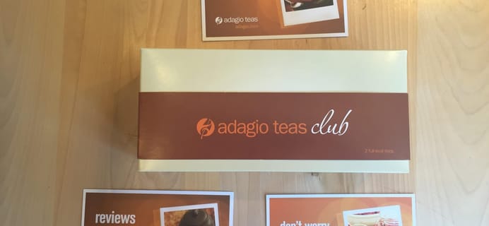Adagio Herbal Teas January-February 2016 Subscription Box Review