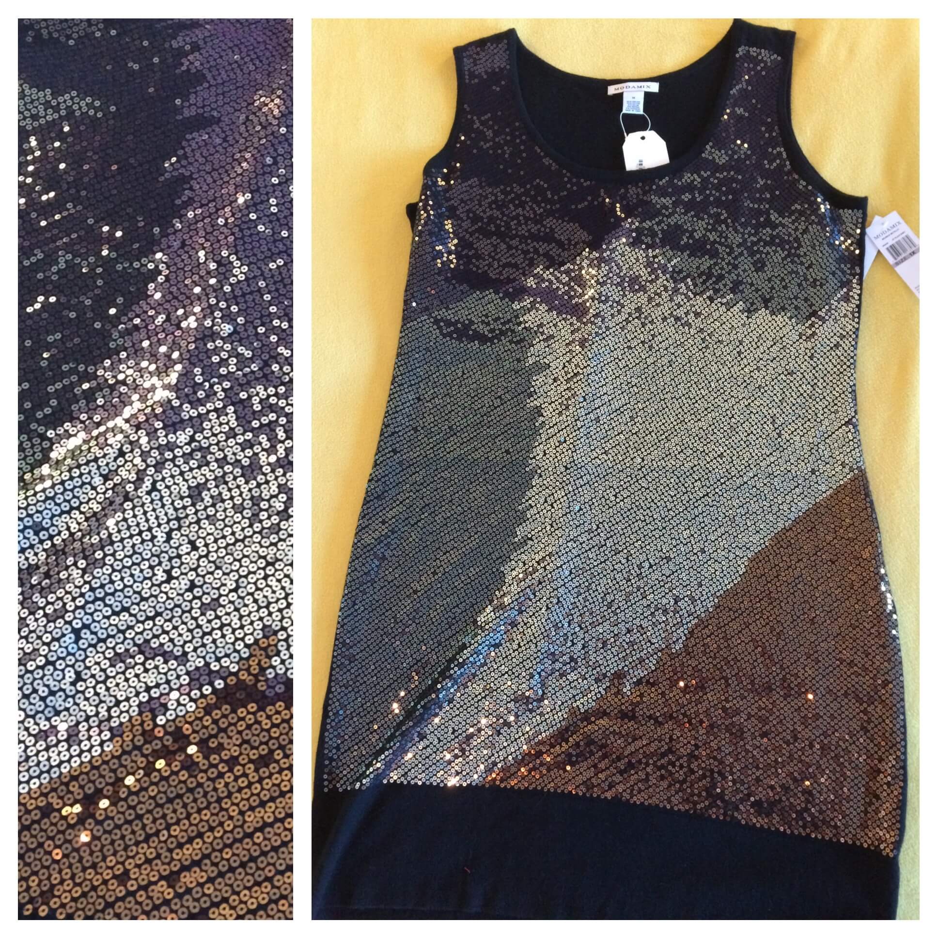 glitter dress flat