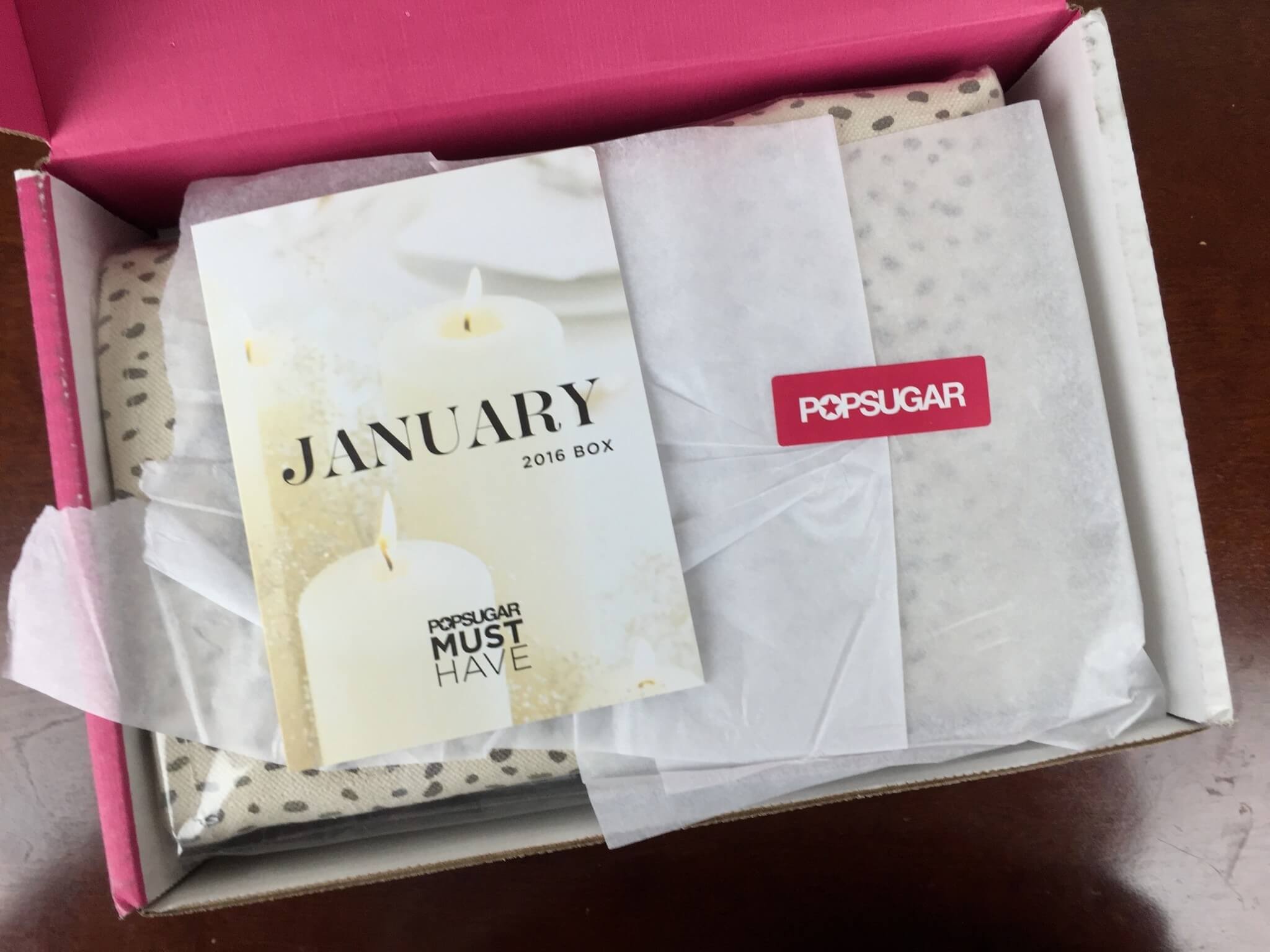 January 2016 Popsugar Must Have Box Review & Coupon